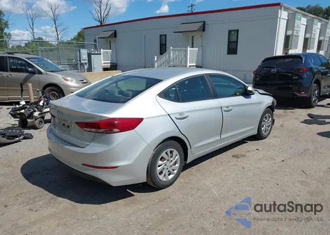 2018 Hyundai Elantra Se из США, поврежденный, VIN 5NPD74LF5JH236121